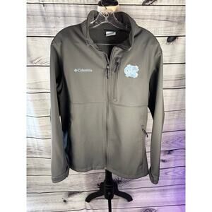 Men’s Columbia UNC Tar Heels Ascender Full Zip Soft Shell Jacket Size Large